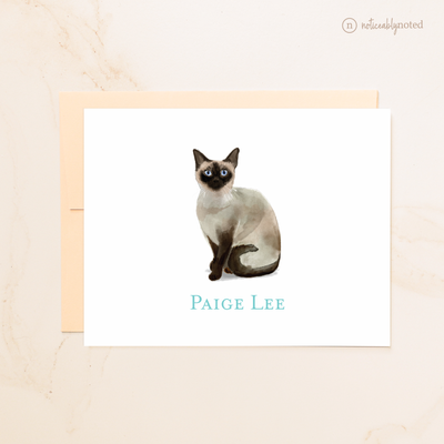 Siamese Cat Folded Cards