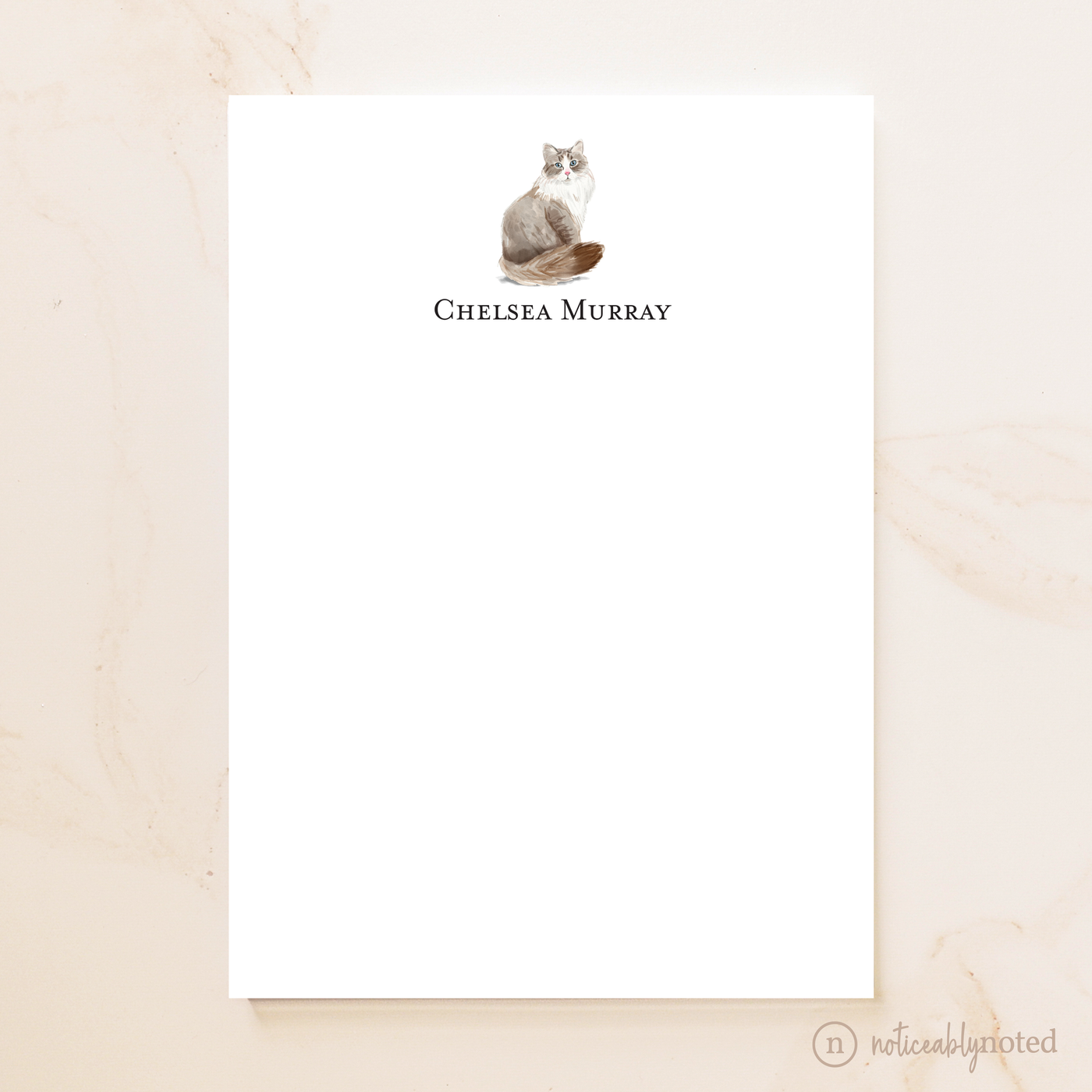 Siberian Cat Notepad