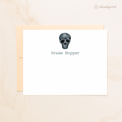 Skull Personalized Flat Cards