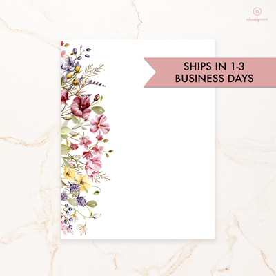 Wildflowers Notepad - Ships in 1-3 Business Days | Noticeably Noted