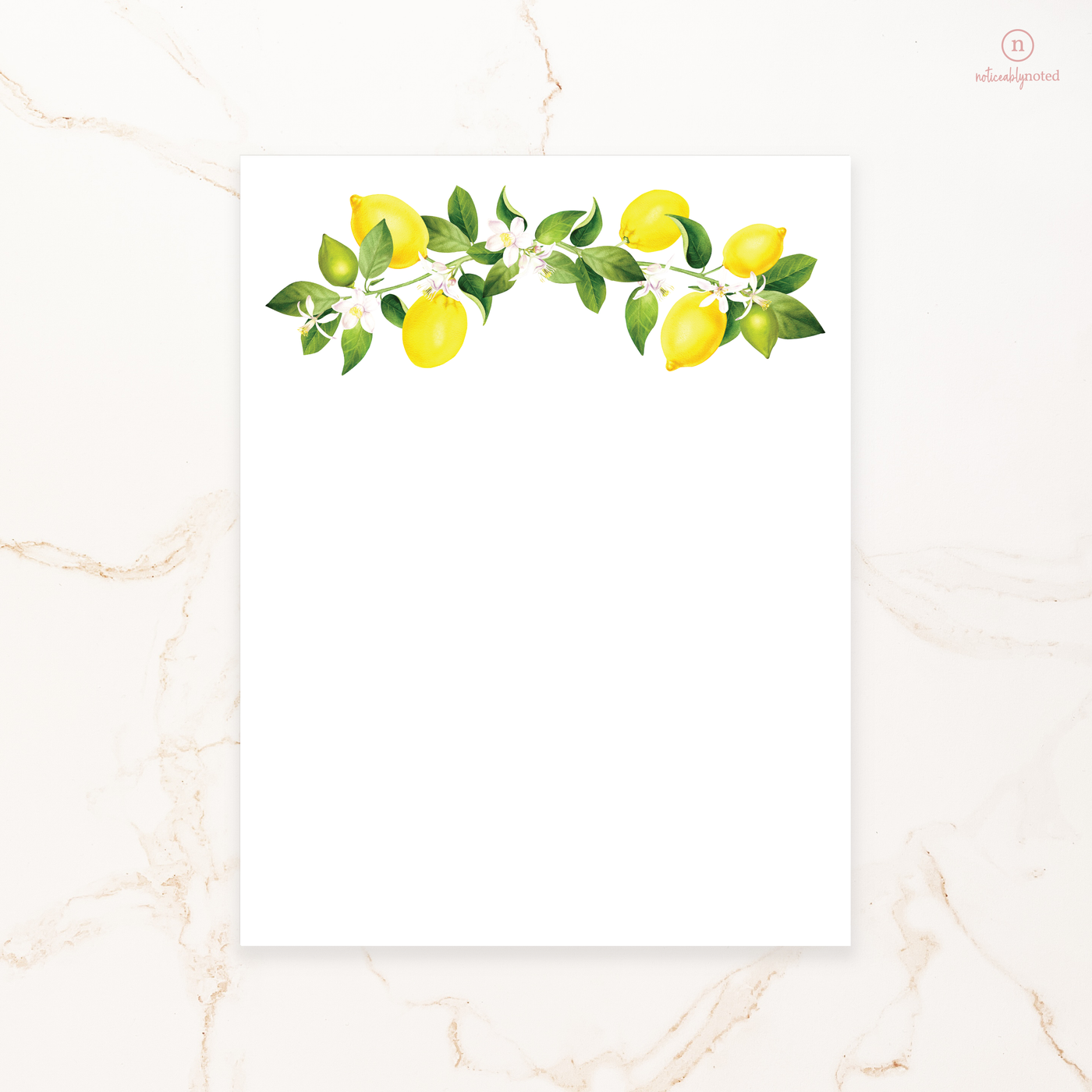 Lemon Notepad | Noticeably Noted