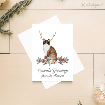 Snowshoe Christmas Card | Noticeably Noted