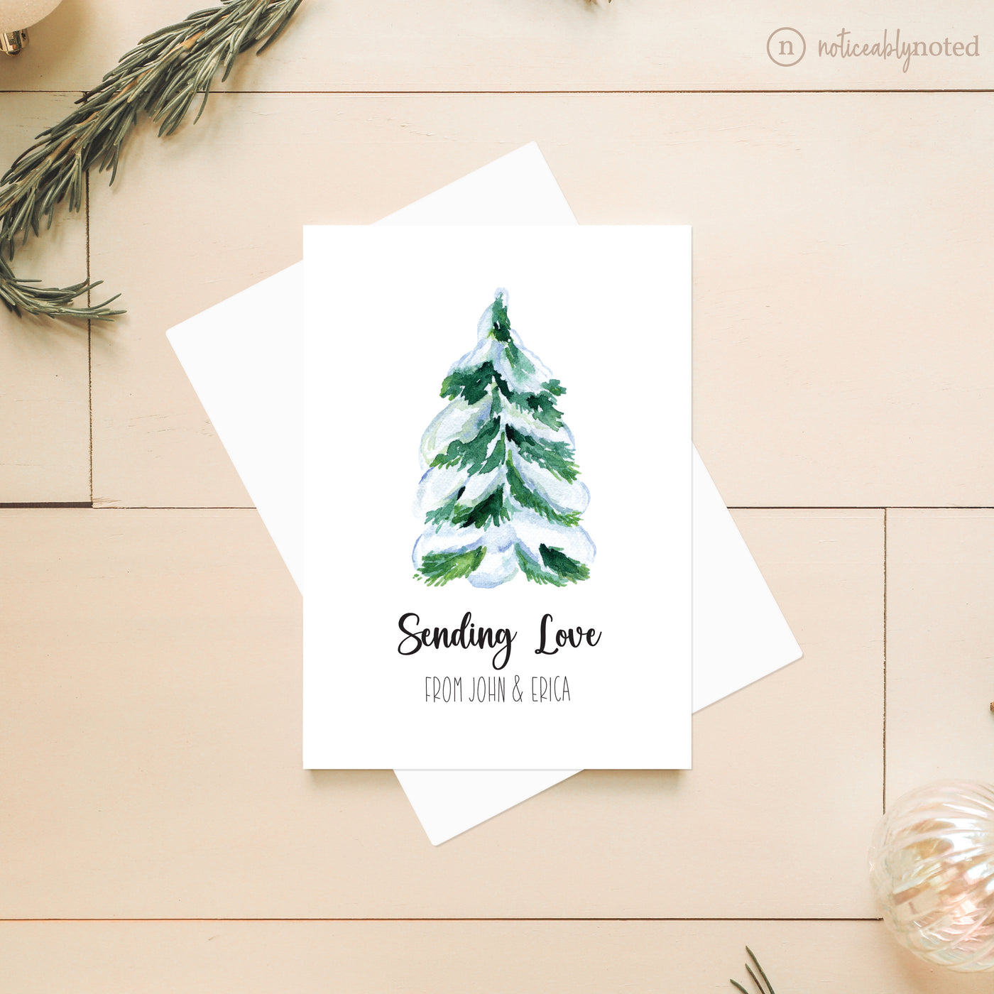 Tree Holiday Card | Noticeably Noted