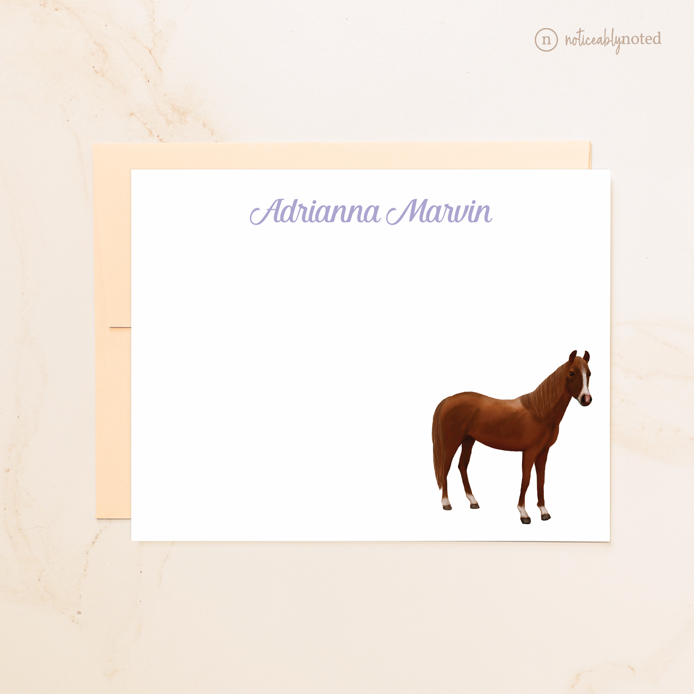 Sorrel Horse Flat Cards (#15)