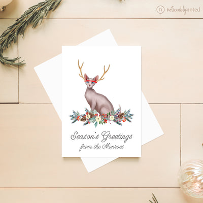 Sphynx Christmas Card | Noticeably Noted