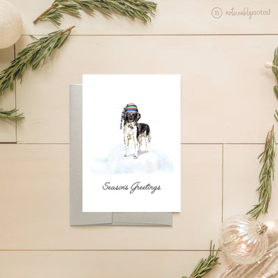 Stabyhoun Holiday Card | Noticeably Noted