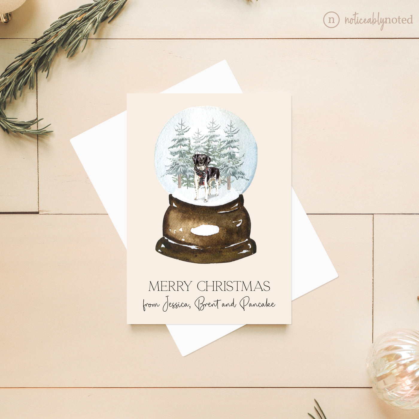 Stabyhoun Christmas Card | Noticeably Noted