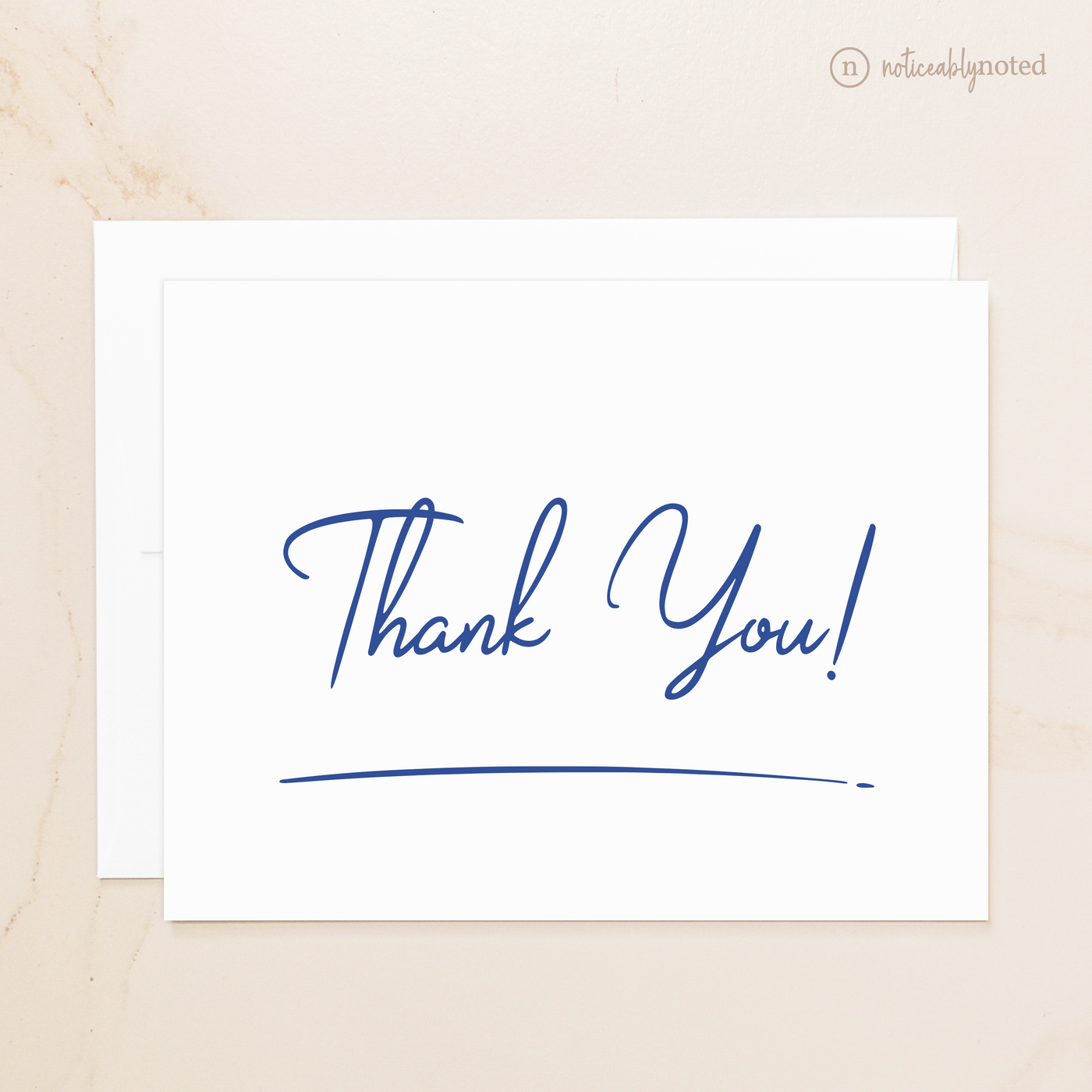 Thank You Folded Cards | Noticeably Noted