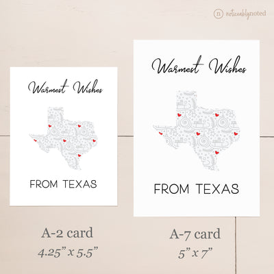 Texas Christmas Card - Card Comparison | Noticeably Noted