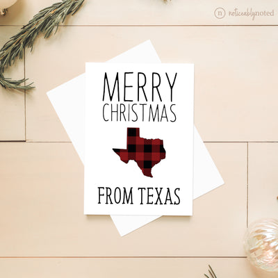 Texas Holiday Card - Merry Christmas | Noticeably Noted