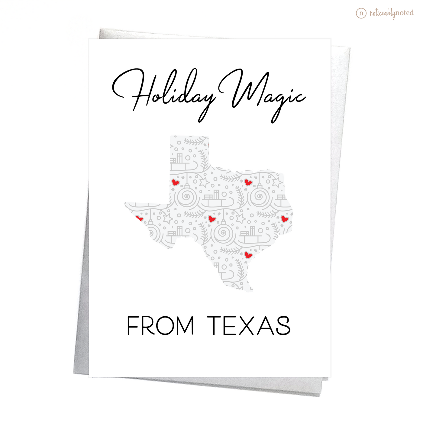 Texas Christmas Card - Holiday Magic | Noticeably Noted
