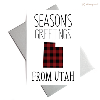 Utah Holiday Card - Season's Greetings | Noticeably Noted