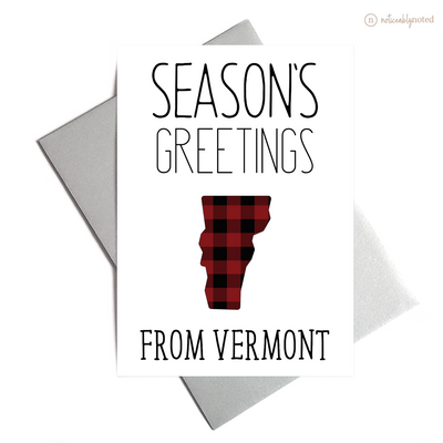 Vermont Holiday Card - Season's Greetings | Noticeably Noted
