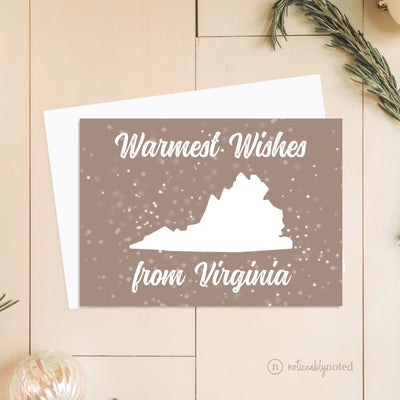 VA Christmas Card | Noticeably Noted