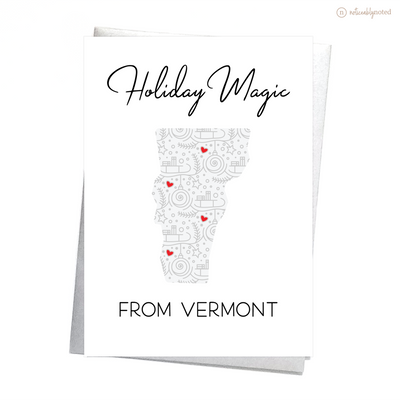 Vermont Christmas Card - Holiday Magic | Noticeably Noted