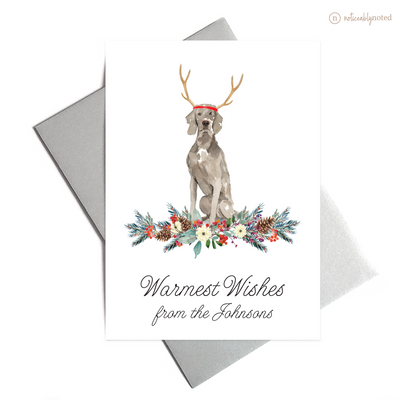 Weimaraner Christmas Cards | Noticeably Noted