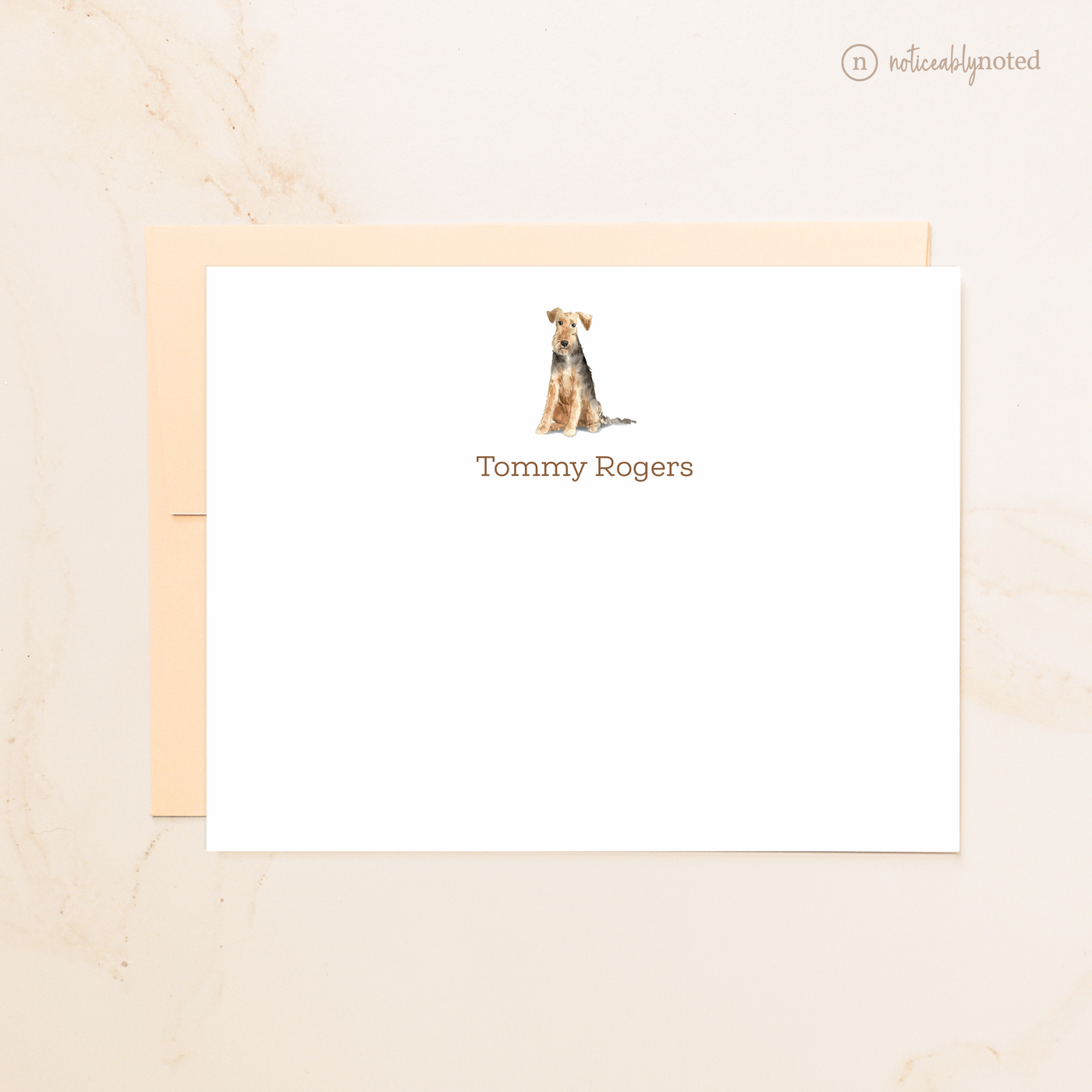 Welsh Terrier Dog Flat Cards