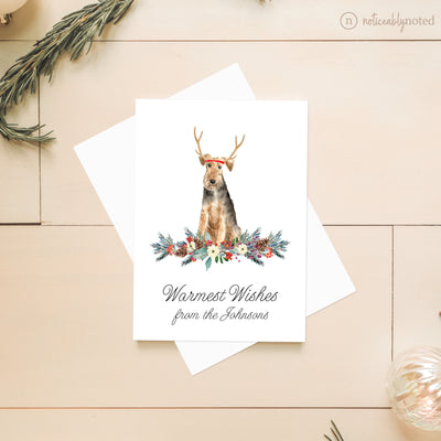 Welsh Terrier Christmas Card | Noticeably Noted