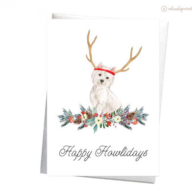 Westie Christmas Card | Noticeably Noted