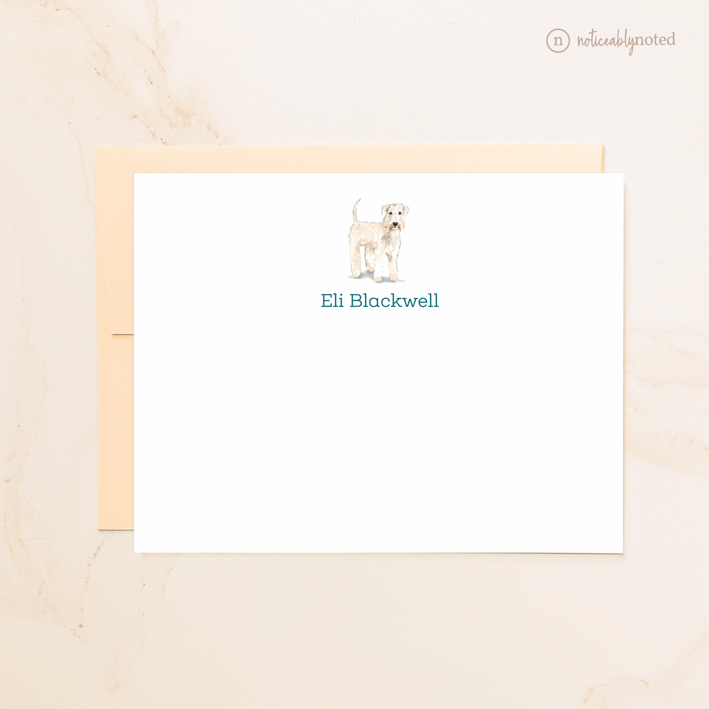 Wheaten Terrier Dog Flat Cards
