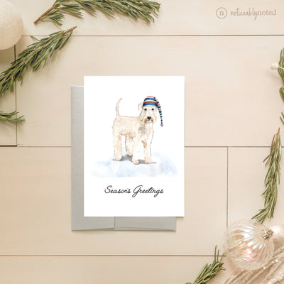 Wheaten Terrier Holiday Card | Noticeably Noted
