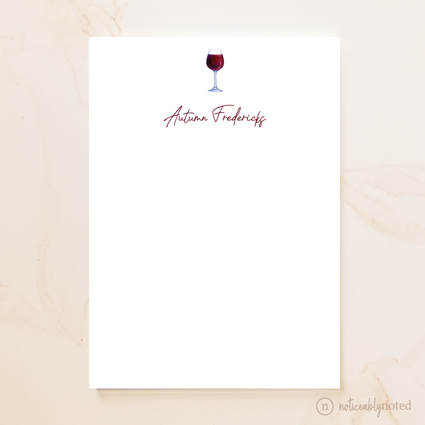 Wine Notepad
