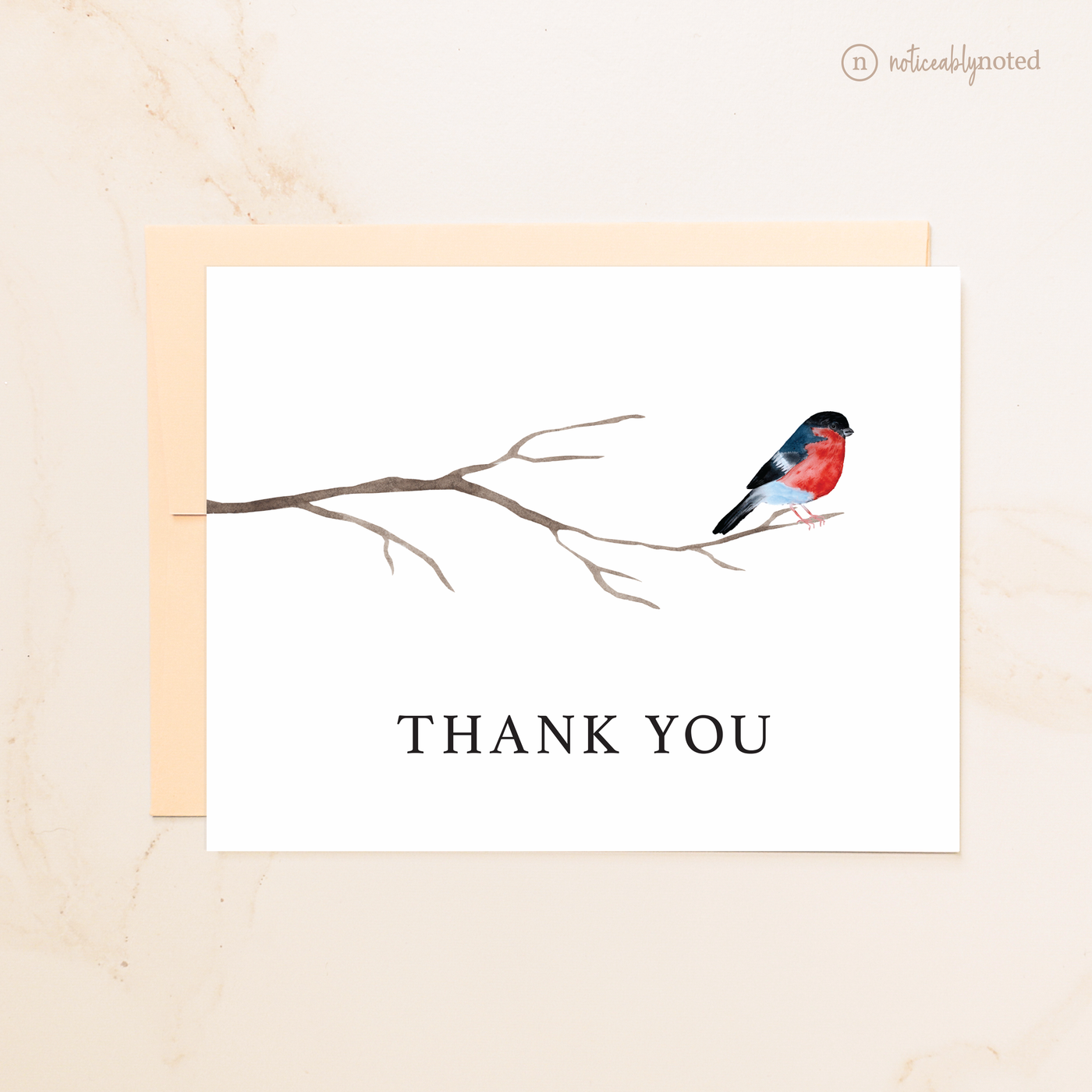 Winter Bird Thank You Card Set | Noticeably Noted