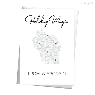 Wisconsin Holiday Card - Holiday Magic | Noticeably Noted