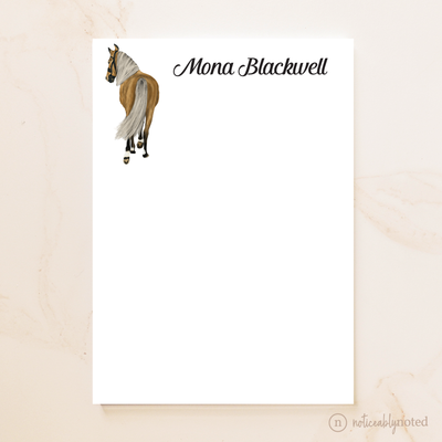 Yellow Dun Horse Notepad (#31)